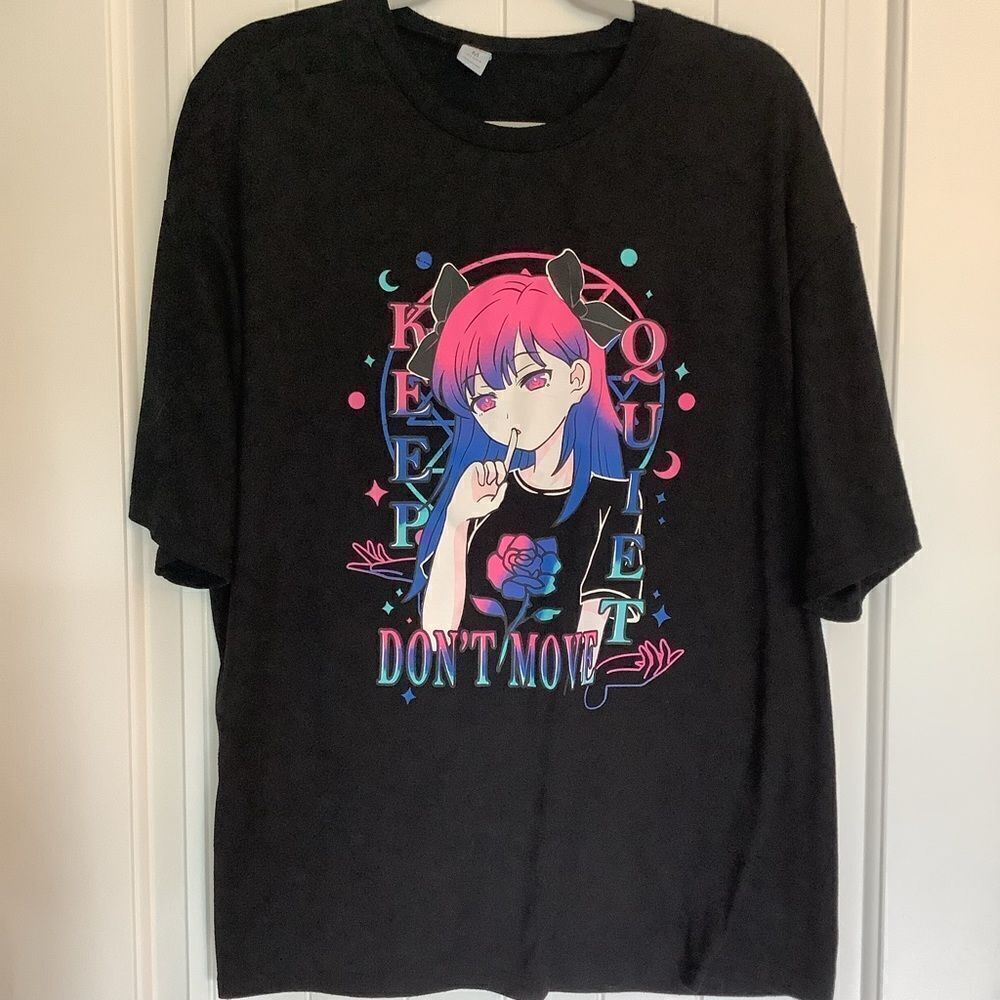 ‎Romwe Anime Tee-shirt 🤖👾🫶🏽😻